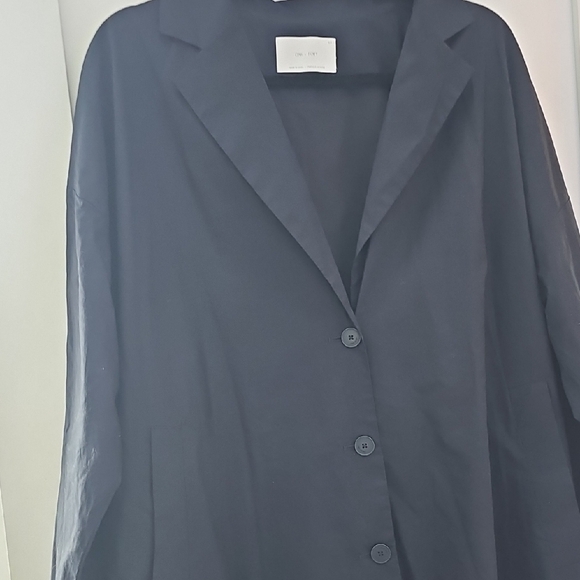 OAK + FORT Black Cotton Dress Size S - Picture 3 of 13